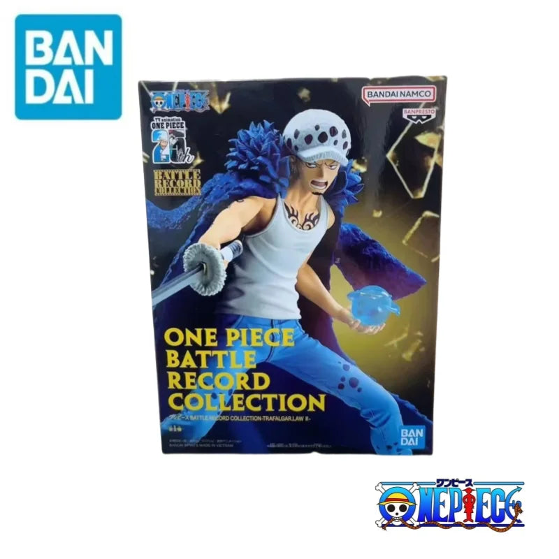 In Stock Bandai Original One Piece Banpresto Trafalgar D Water Law 100% Genuine Holiday Gifts Figurine Model Ornaments Statue