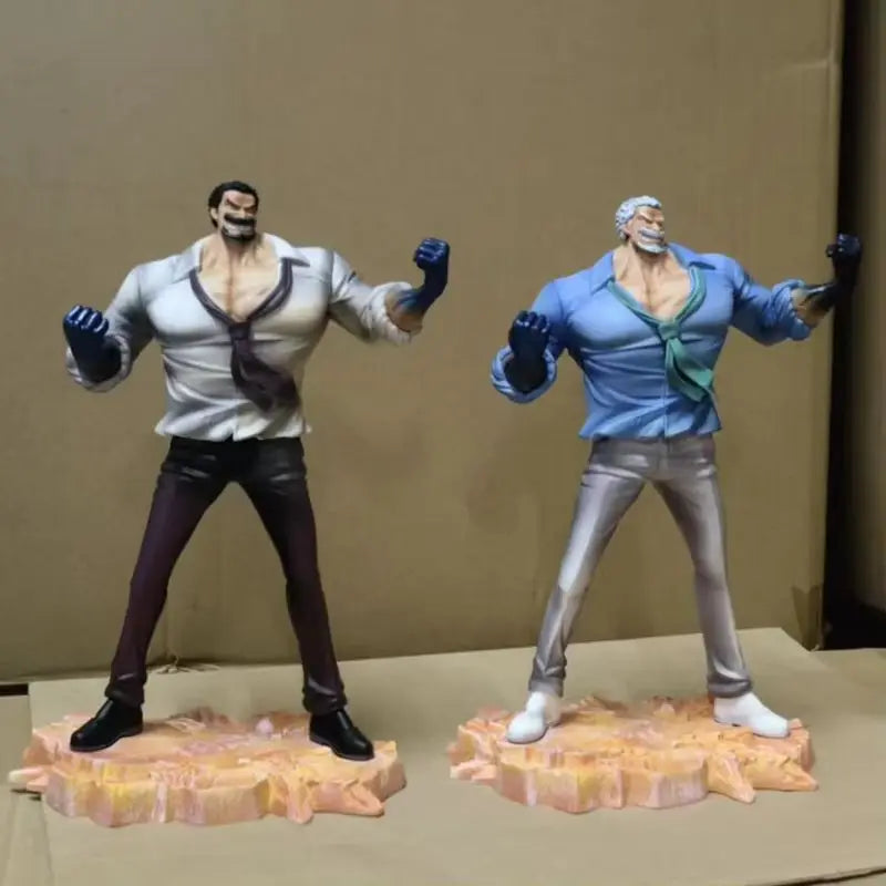 One Piece Anime Statue MONKEY D GARP 30cm Hero Garp Desktop Decoration Hand Made Anime Peripheral Pvc Model Toy Gift