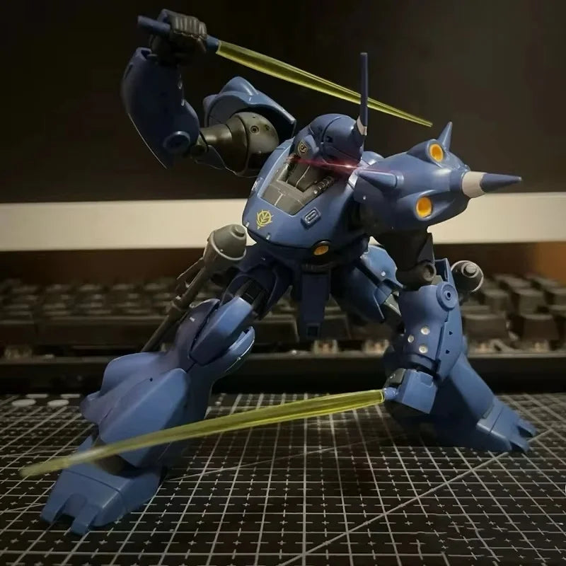 HG 1/144 Kampfer MS-18E Assembly Model Kit Action Figure Boy Puzzle Toy Gift Desktop Decoration With Water Sticker Collectible