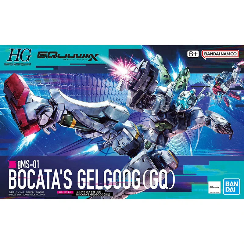 Adults Fun in Stock BANDAI HG 1/144 Gundam GQuuuuuuX GFreD Assembly Model Ver. Anime Action Figures