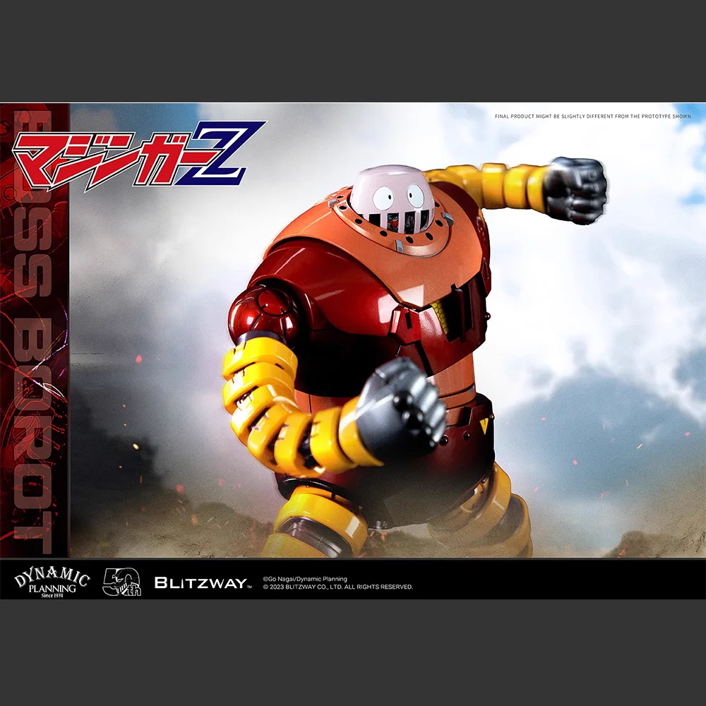 Original BLITZWAY CARBOTIX Finished Product Model Mazinger Z BOSSBOROT BW-CA-10801 Action Figure Model Toys Collection Ornament