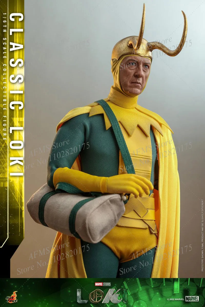 Hot Toys TMS073 1/6 Men Soldier Classic Loki Marvel Series Prank God Richard E.Grant 12Inch Action Figure Model Best Fans Gift