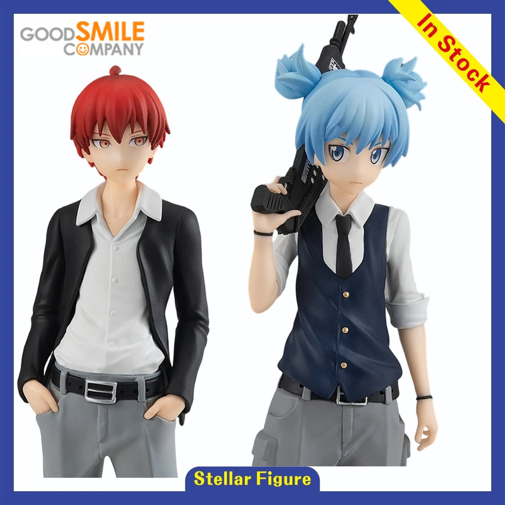 【SF】In Stock GSC POP UP PARADE Assassination Classroom Shiota Nagisa Karma Akabane 2PCS Figures Model Collection Anime