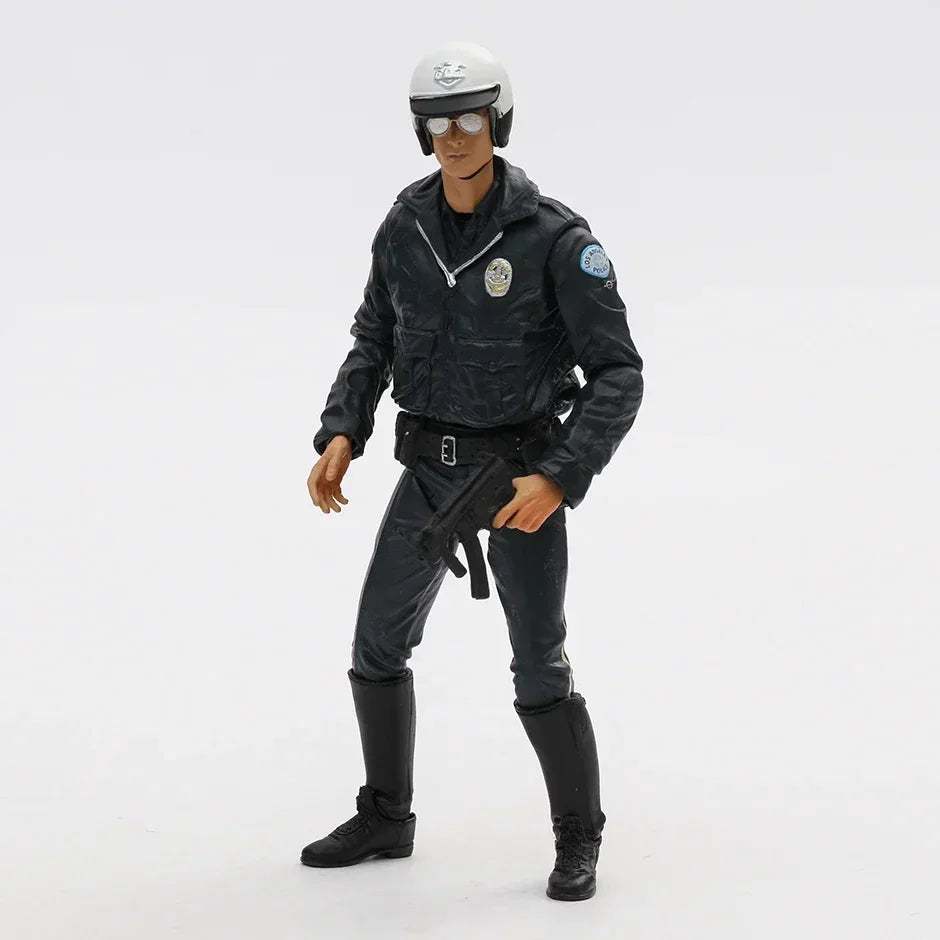 NECA Ultimate T-1000 Motorrad-Cop-Terminator-Actionfigur