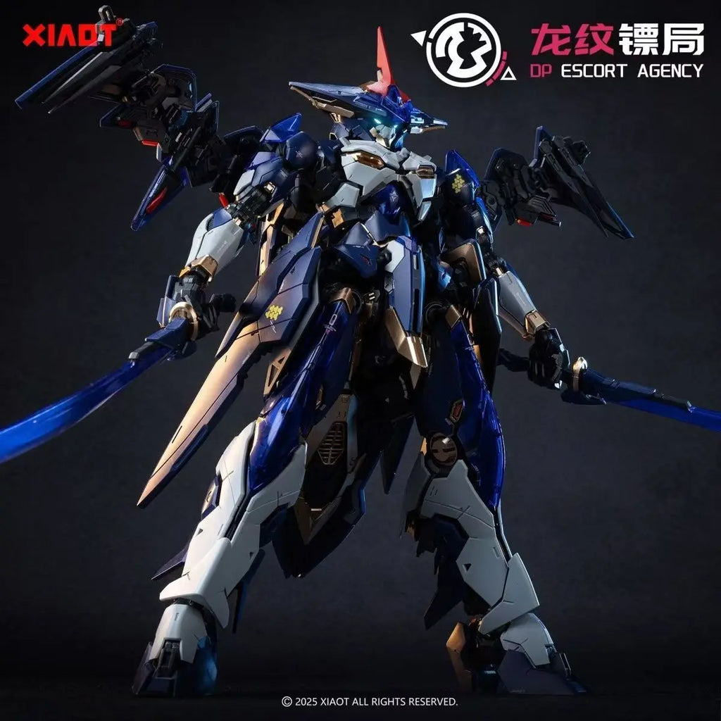 In Stock XIAOT LING YAO Assembly Model Kit 1/100 DP-H01 Dragon Mark Agency Instruction Manual Action Figure Robot ABS Toy