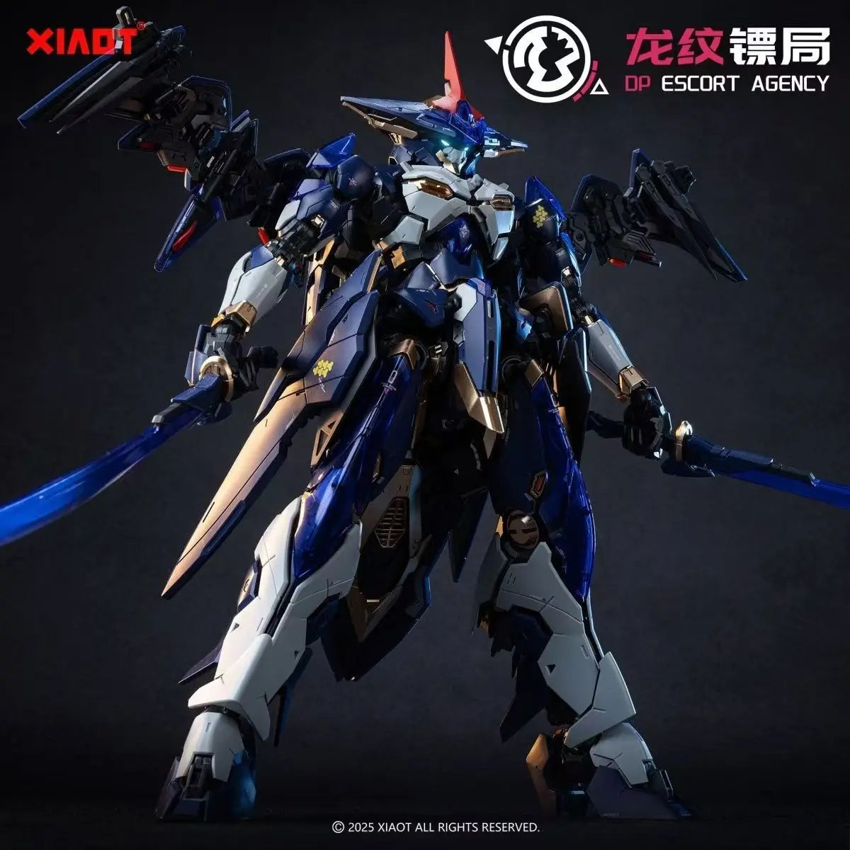 In Stock XIAOT LING YAO Assembly Model Kit 1/100 DP-H01 Dragon Mark Agency Instruction Manual Action Figure Robot ABS Toy