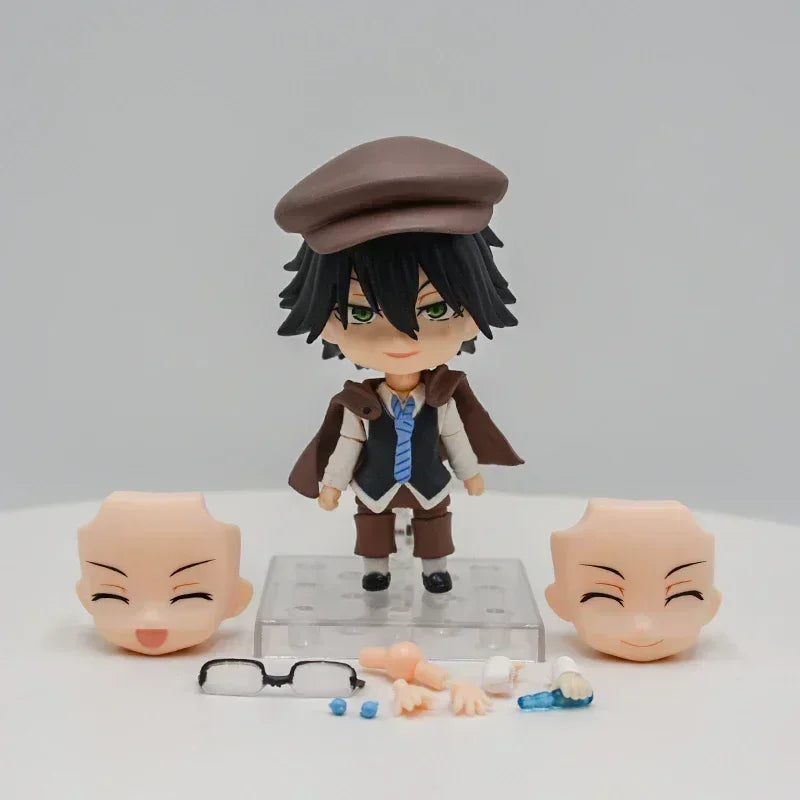 18cm POP UP PARADE Bungo Stray Dogs Nakahara Chuuya Anime Figure Osamu Dazai Action Figure Edogawa Rampo Figurine Model Doll Toy