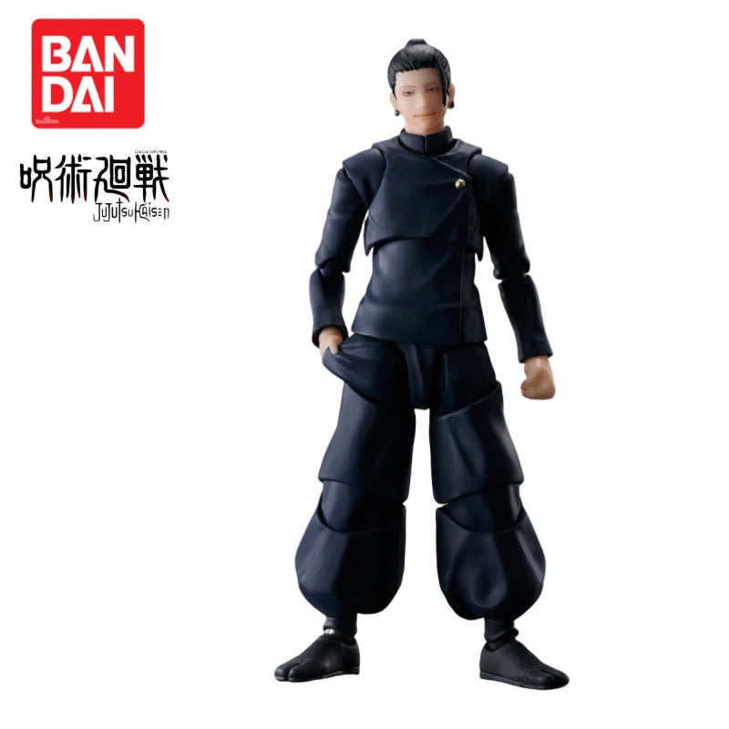 100% Genuine Original Box In Stock Bandai S.h.figuarts Jujutsu Kaisen Action Figure Geto Suguru Original Holiday Gifts Figurine