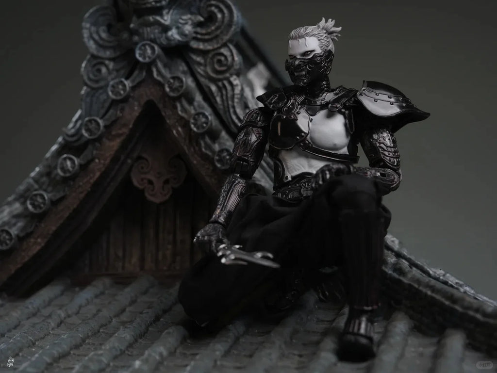 Original DARKCROWN TOYS 6inch BURNINGSOULS Action Figures Immortal Asura Chapter Model Toy Figure Samurai Collection Gift Toys