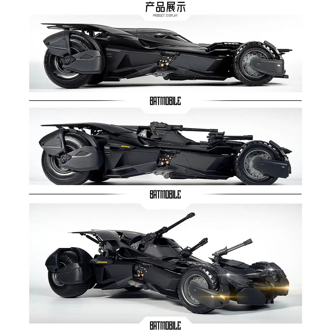 1/12 XWS Model Batmobile Car Model Batman Toys Assembly Model Kit Justice League Action Figure Collect Ornaments Gifts