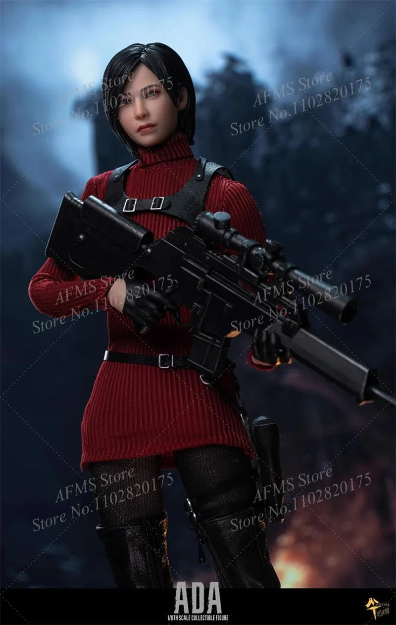 Master Team MTtoys018 1/6 Scale Collectibles Figure Ada Wong Double Head Movable Eyes cheongsam Ver 12inch Women Action Figure