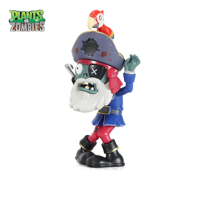 Anime Figures Plants vs. Zombies Toys Giant Zombie Surfing Zombies Crazy Dave Game Model PVZ Dolls for Children Christmas Gifts