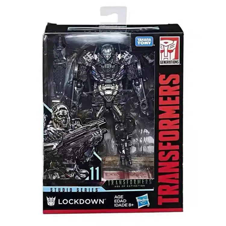 Original Hasbro Transformers Toy SS Studio Series SS11 SS-11 LOCKDOWN Anime Figure Collection Model Toys