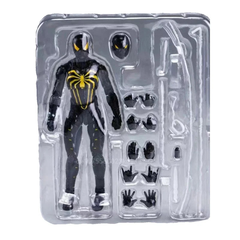 SHF Spider Man Peripheriegeräte Anti-Oktopus-Anzug Spider-Man Figur 15cm Actionfigur PVC GK Modell Raumdekoration Kindergeschenke