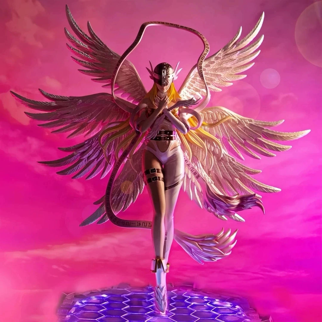New Digimon Anime Digimon Figures Metaletemon Piedmon Angewomon  Lilimon Anime Figure Model Statue Collection Desktop Decoration