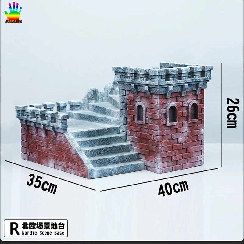JacksDo Saint Seiya Myth Cloth EX Odin/Oden Asgard/God Warrior 40cm/15.75 inch Decoration Diorama Scene Statue Resin In Stock