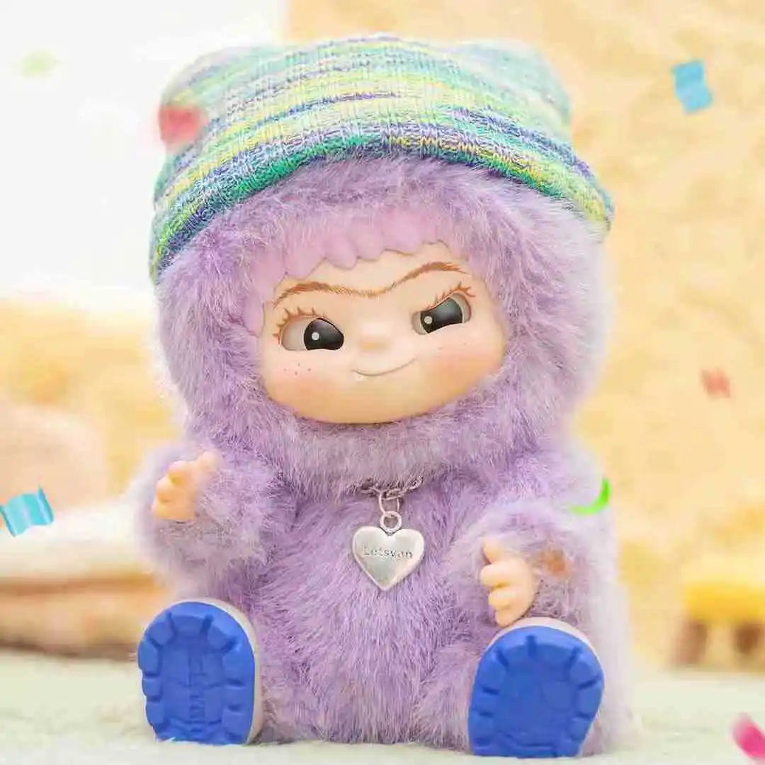 Wakuku Blind Box Mao Mao Chaoqu Party Series Generation Hand-made Wow Cool Fox Rabbit-free plush Wow Kuku blind box toys