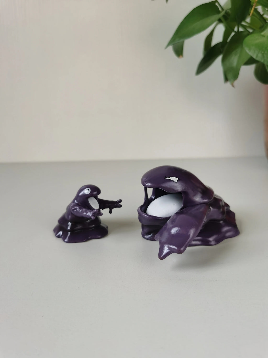 Poemon Muk Anime Figure 4cm Grimer Statue Cartoon Mini Grimer Figurine Models Collect Decor Pendant Doll Model For Kid Toys Gift