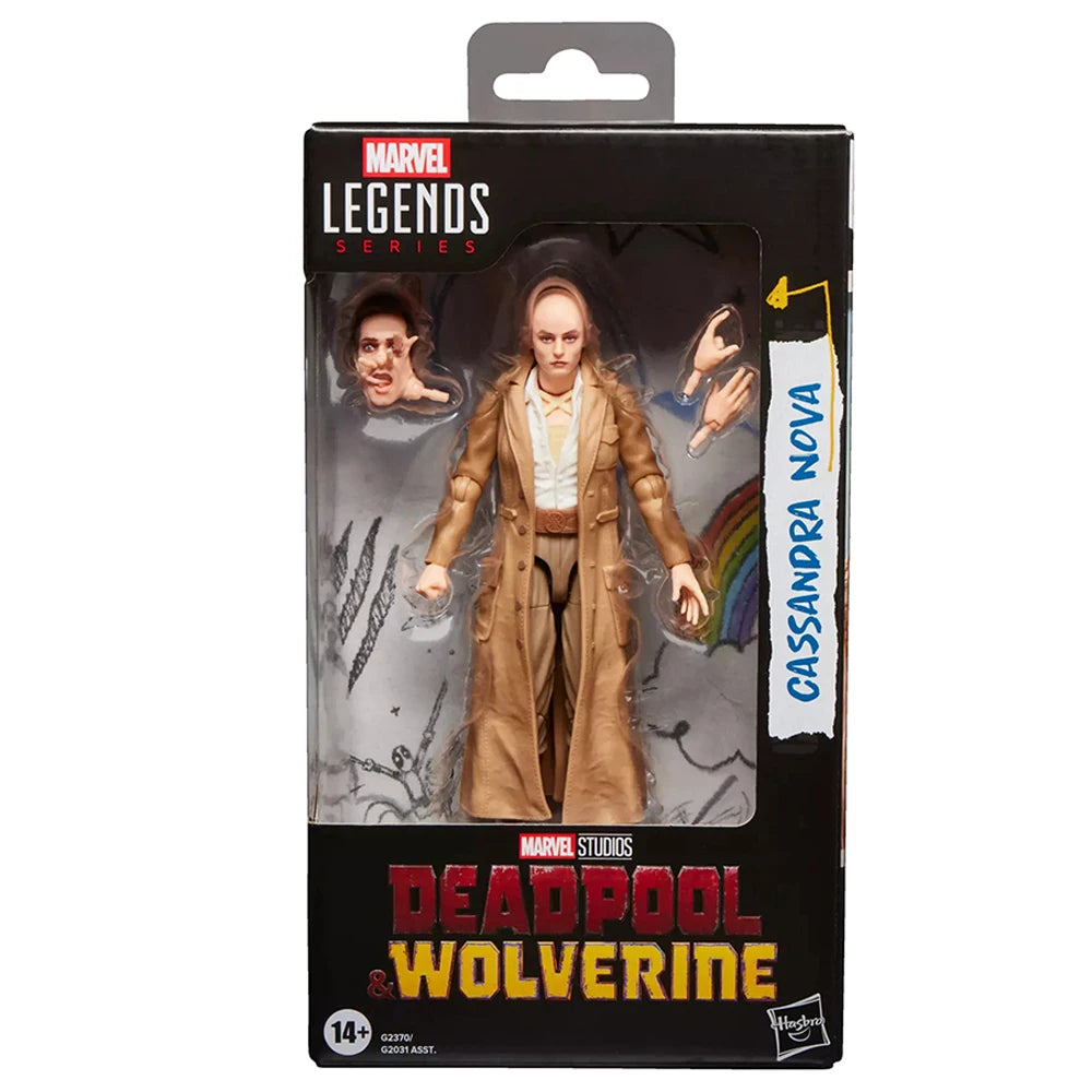 In-Stock Hasbro Marvel Legends Series Cassandra Nova (DEADPOOL & WOLVERINE) 15cm Collectible Anime Action Figure Model Toys