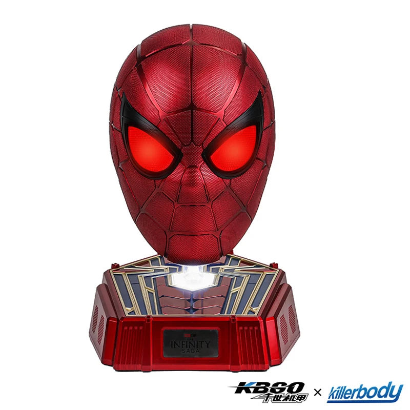 Killerbody Bluetooth Anime Mask Headset Iron Spider Man Collectible Model Toy Chinese Original Design Robot Helmet Action Figure