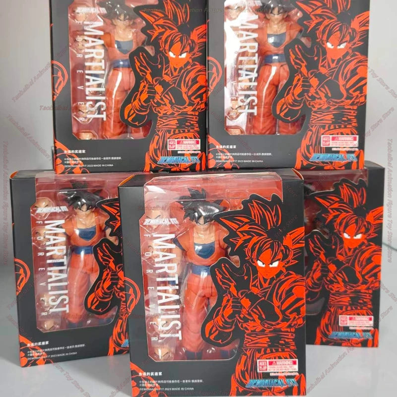 In Stock!Demoniacal Fit Dragon Ball Z SHF "Eternal Martial Arts Master" Sun Wukong 3.0 Body 1/12 Action Figure Anime Characters