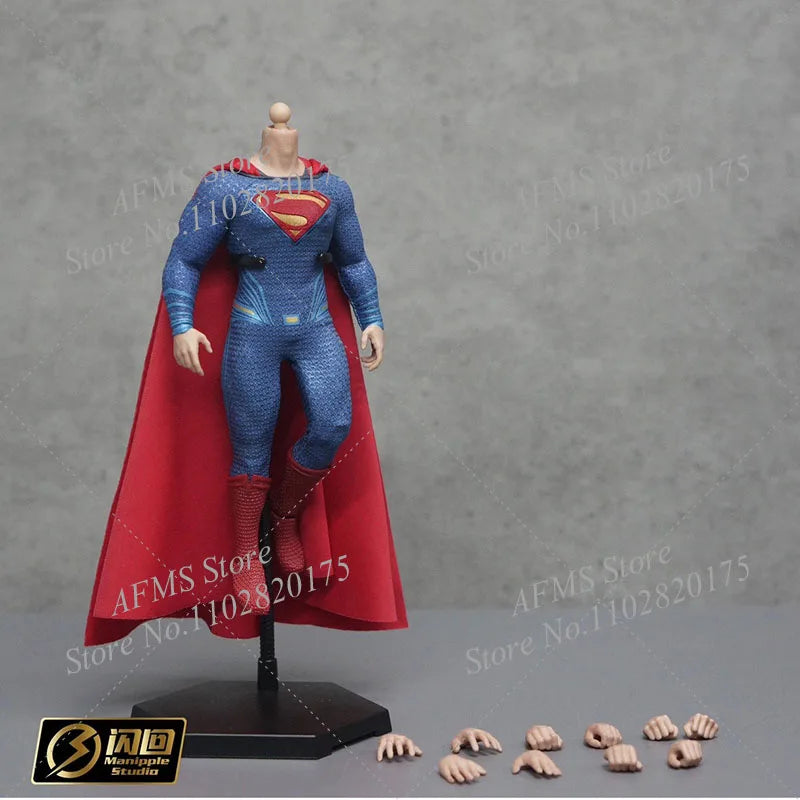 Manipple Studio 1/12 Scale Collectibles Figure Superman Henry Cavill Superhero 6Inch Men Action Figure Soldier Model Toys