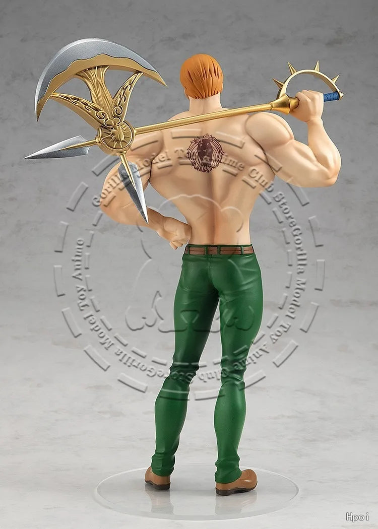 In Stock Original Genuine GSC POP UP PARADE Escanor Seven Deadly Sins 230mm Anime Figure Statue Collectible Gift Ornament