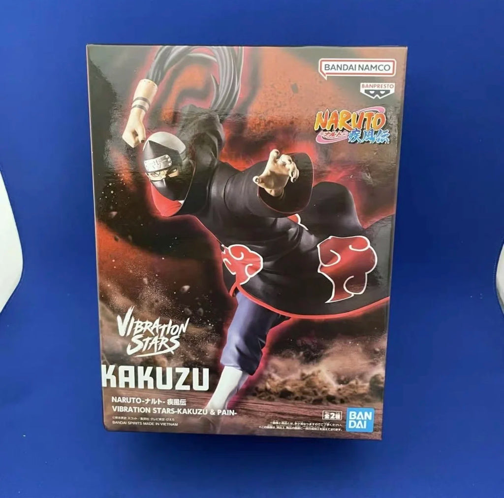 In Stock BANDAI Original Genuine BANPRESTO NARUTO KAKUZU PAIN VIBRATION STARS Anime Action Figure PVC Collection Model Toys Gift