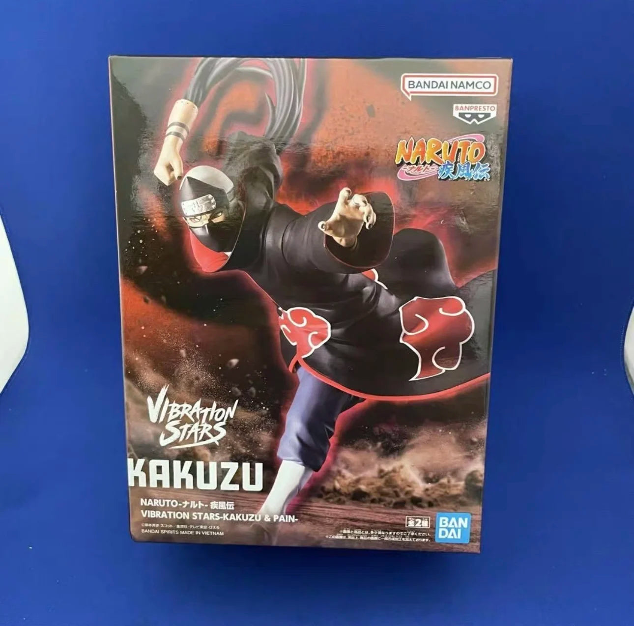 In Stock BANDAI Original Genuine BANPRESTO NARUTO KAKUZU PAIN VIBRATION STARS Anime Action Figure PVC Collection Model Toys Gift