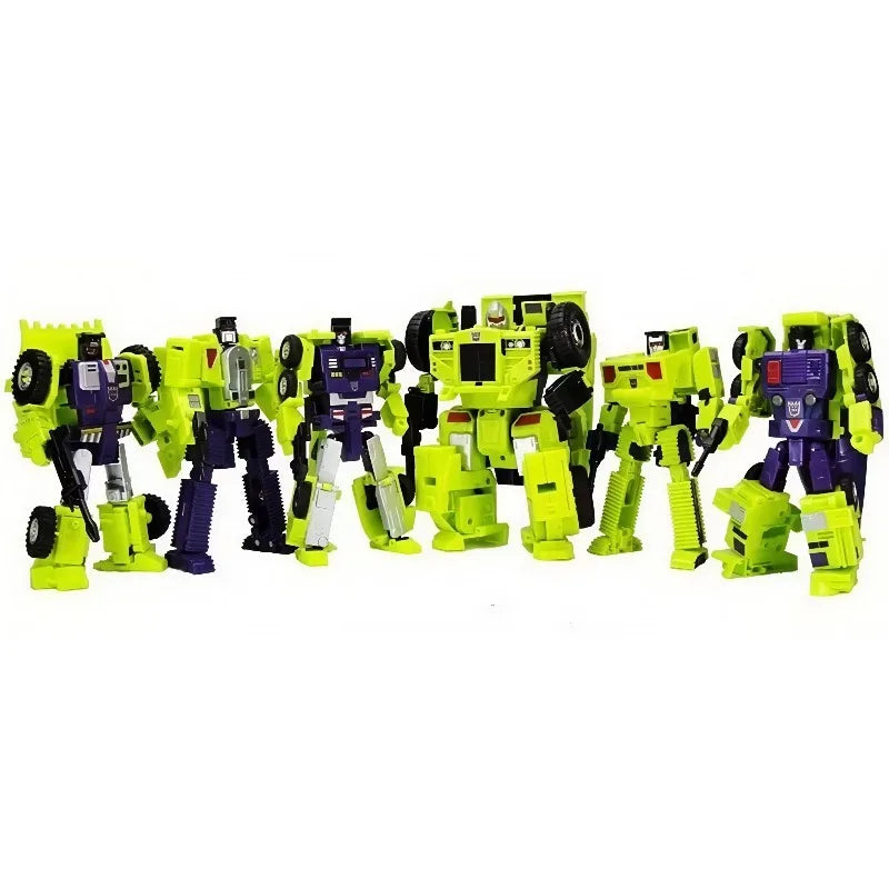 Original Hasbro GENERATIONS Transformers Toy Titan Class COMBINER WARS BRUTICUS DEVASTATOR Anime Figure Collection