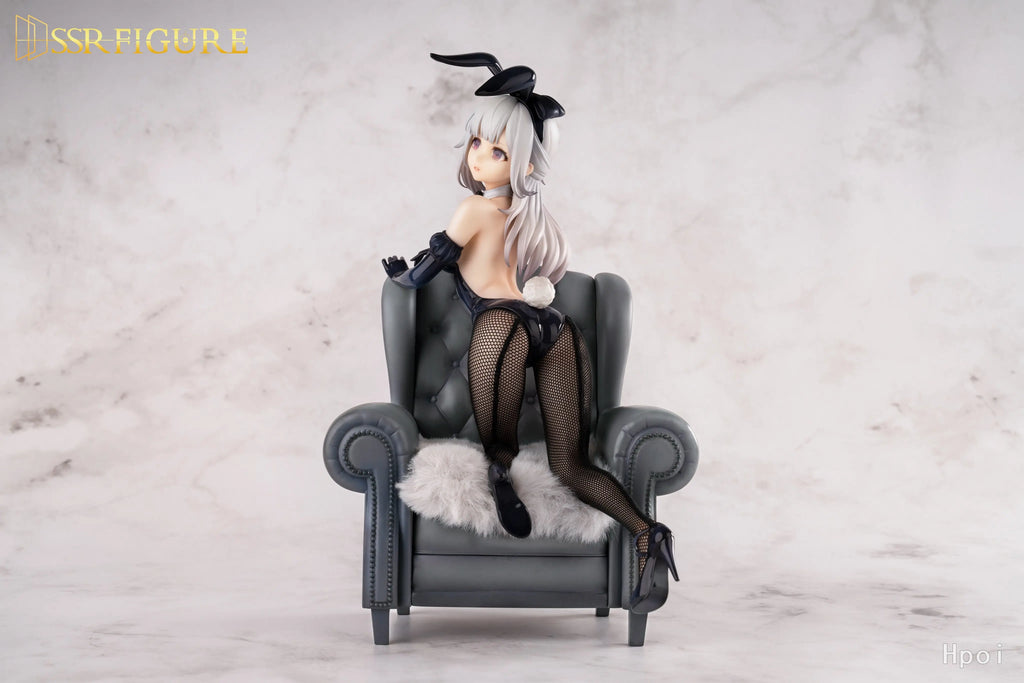 SSR FIGURE Genuine In Stock Qiaoer Bunny Girl Anime Figure Yirenguan Jinhua Collectible Statue With Sofa Base For Anime Fans