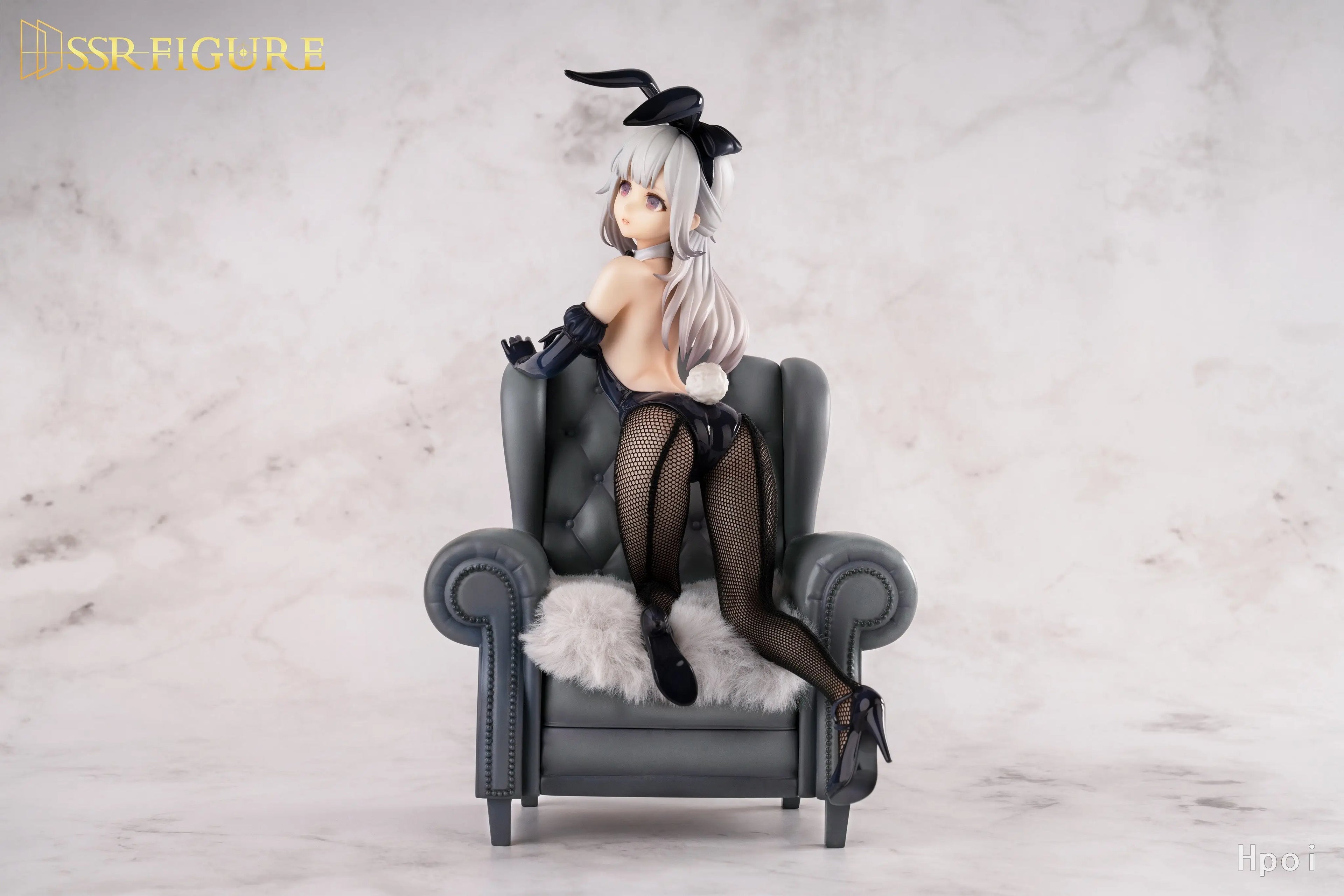 SSR FIGURE Genuine In Stock Qiaoer Bunny Girl Anime Figure Yirenguan Jinhua Collectible Statue With Sofa Base For Anime Fans