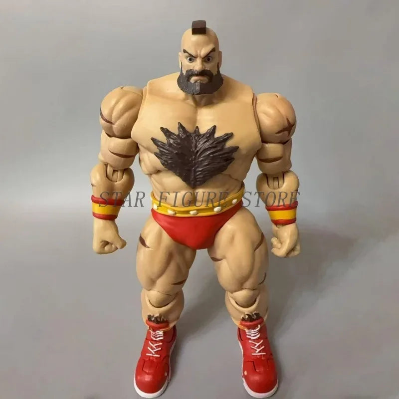 Game Street Fighter Zangief Action Figure Storm Toys ZANGIEF Figurine Model Toys SF The Final Challengers Collection Doll Gifts