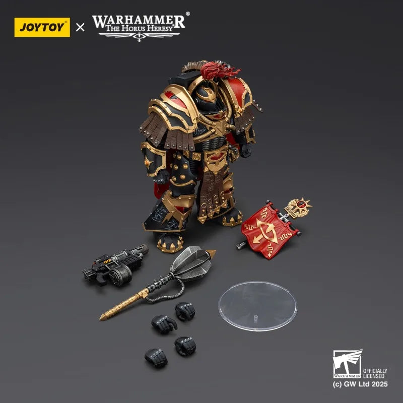 JOYTOY Warhammer Sons of Horus Cataphractii Praetor / Champion / Apothecary 1/18 Action Figure Doll Game Figurine Model Toy Gift