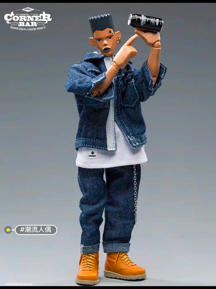 Come4arts Action Figures Hip-Hop Street Dance Series Anime Trendy  Fashion Doll Toy Collection Model Toys For Boys Gift