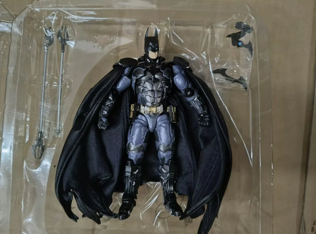 Factory Kaiyodo Amazing Yamaguchi Revoltech Batman Arkham Knight Ver. Anime Action Figures Collection Ko Figure Model Custom Toy