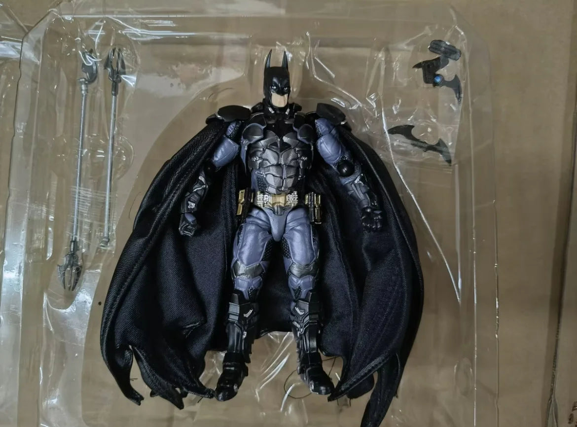 Factory Kaiyodo Amazing Yamaguchi Revoltech Batman Arkham Knight Ver. Anime Action Figures Collection Ko Figure Model Custom Toy