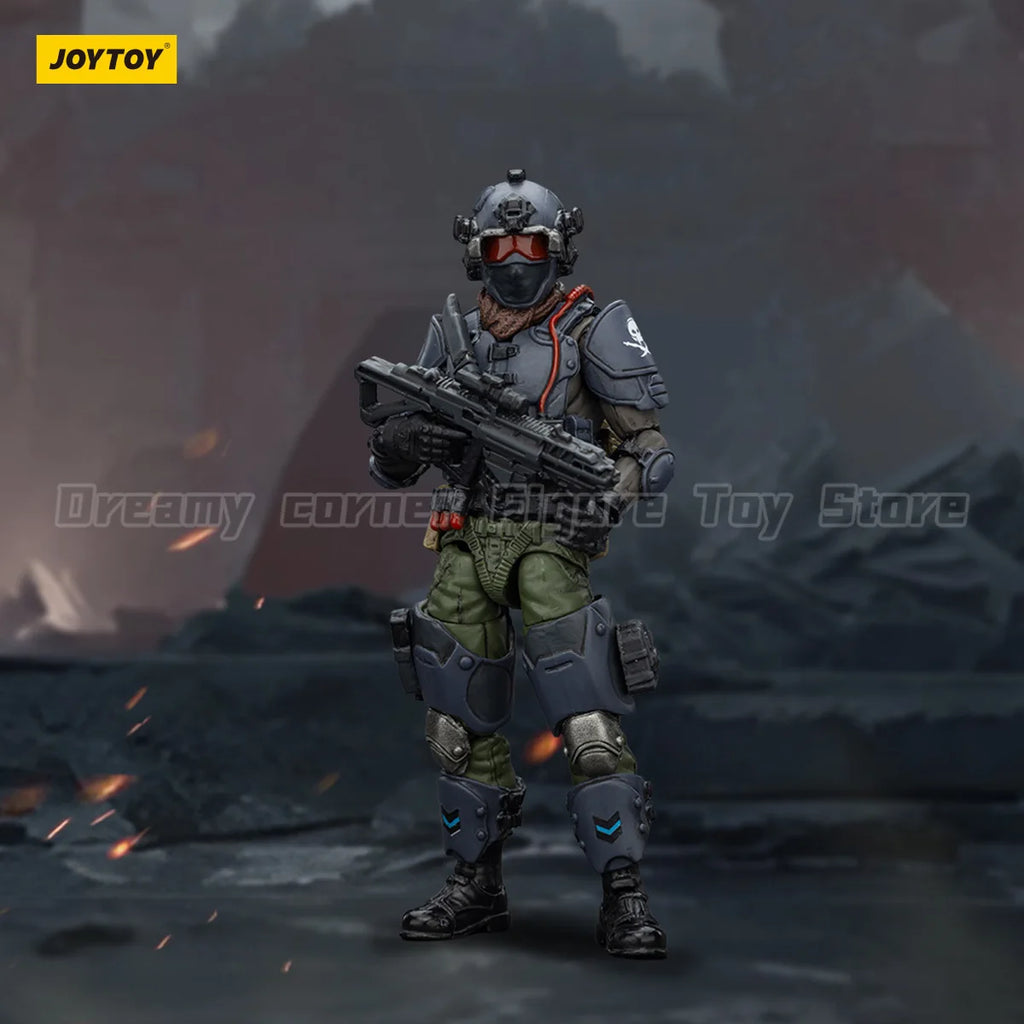 【In stock】JOYTOY Stellar Scar Assault Team Darksilicon Firesulfur Gravelgold Titanite Ghostmanganese 1/18 Action Figure Toys