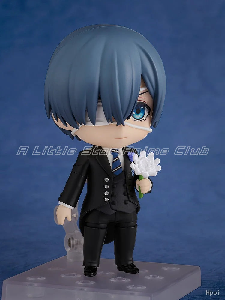 In Stock Original GSC Nendoron 2710 Black Butler Ciel Phantomhive Dormitory Animation Figures Model Collection Toys