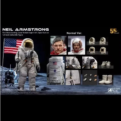 Original StarAce 1/6 Astronaut Neil Armstrong SA0141 Normal Edition & SA0142 Deluxe Edition Anime Doll Collection Gifts