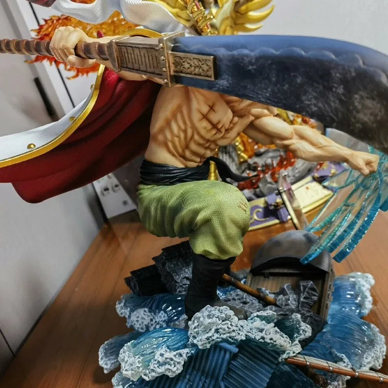 50cm One Piece Figure Edward Newgate High-quality Resin Anime Collection Model Desktop Ornaments Room Decoration Holiday Gift