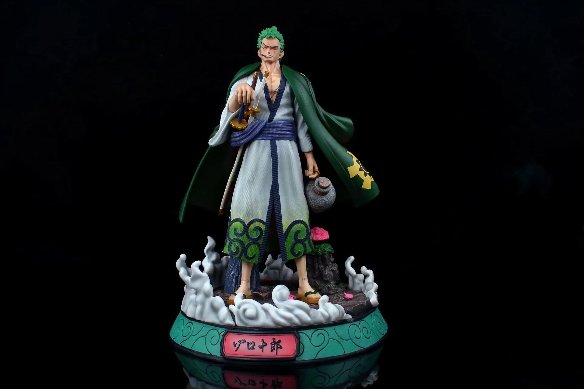 GK Trifecta Swordsmanship Scene Dreamful Kimono Statue Figure Collectible Boxed Ornament Anime Toy Lamp