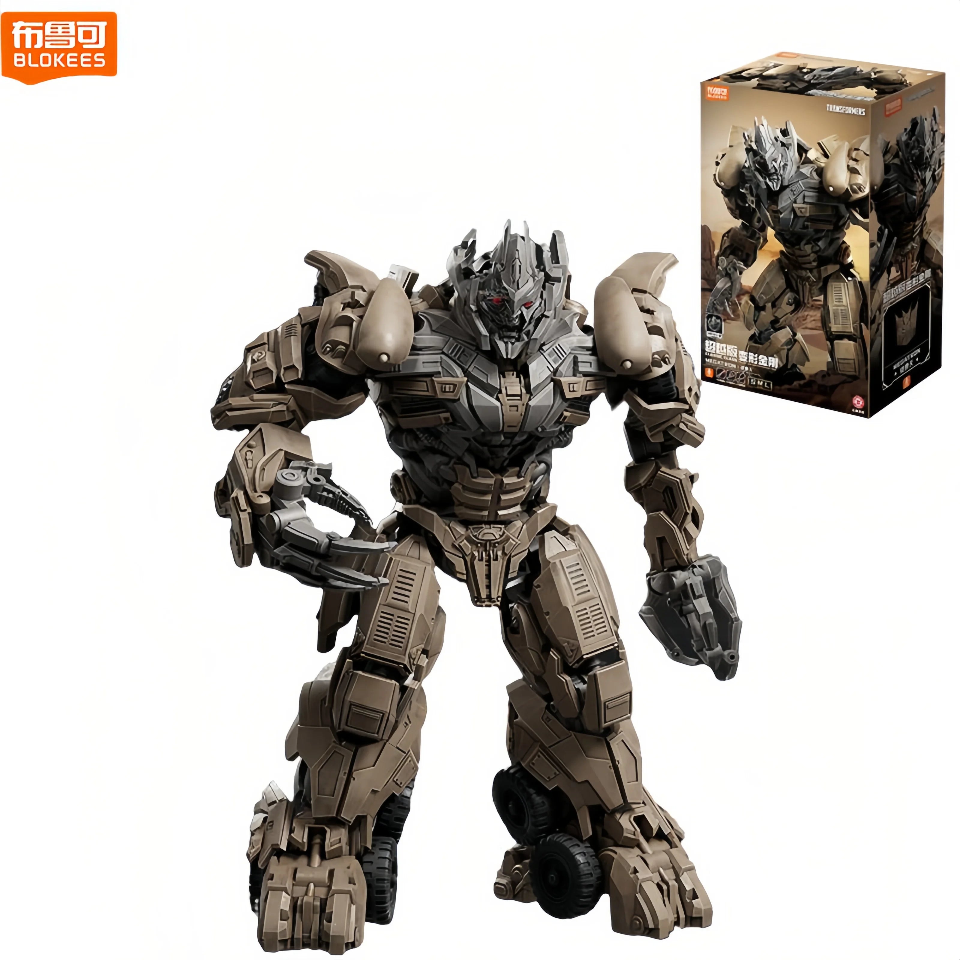 BLOKEES Transformers Optimus Prime Season 3 Sentinel Prime Blitzwing Bumblebee Megatron Garage Kit Action Figure Collect Toys