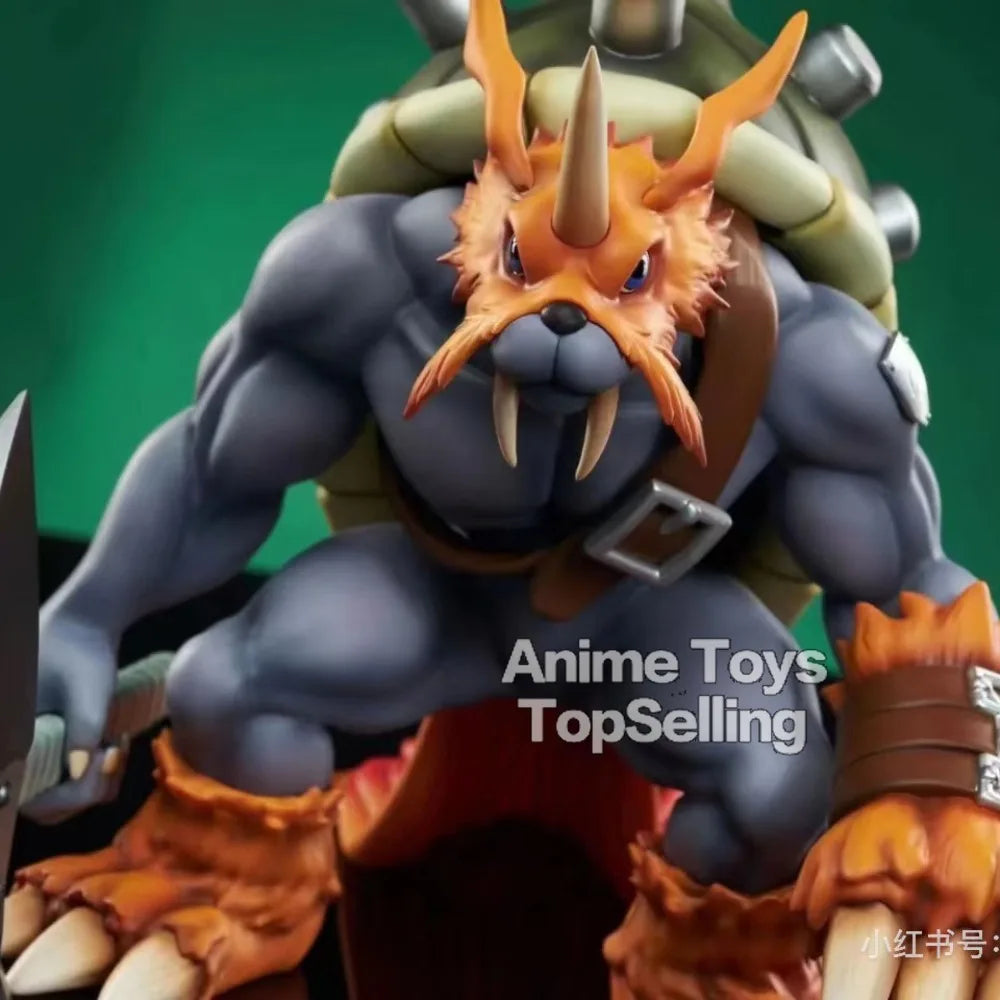 21 см Аниме Digimon Adventure Фигура Zudomon Екшън Фигурки PVC Статуя Колекция Модел Играчки Подаръци