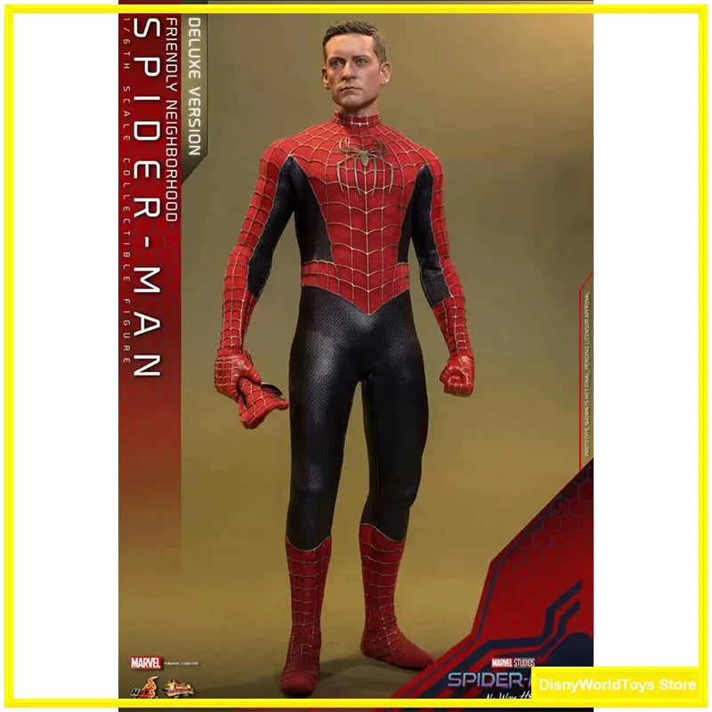 100% Original HOTTOYS HT 1/6 MMS661 Men Soldier Spider-Man No Way Home Tobey Maguire In Stock Anime Action Figures Model Toys