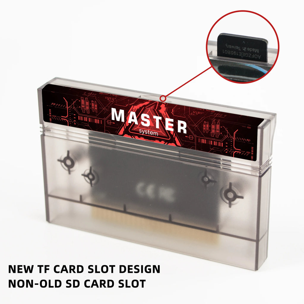 Cartridge Master System Flash Game DIY 1000-IN-1 for SEGA Master System USA EUR Video Gaming Console