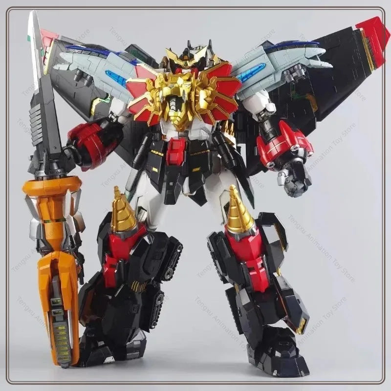 【In Stock】Transformed toys Boom Model GGG POSE GAOGAIGAR 01 Lion Fit METAL PVC  Action Figure Robot Model Toy