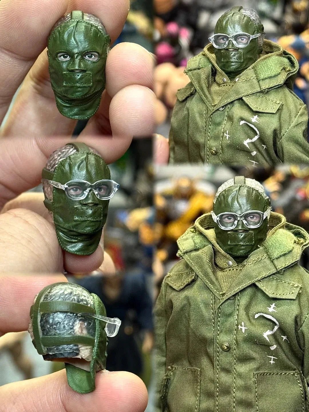 Six Foot Lane Studio Venus Toys Ss003 1 12 The Riddler Articulated Soldier Action Figure