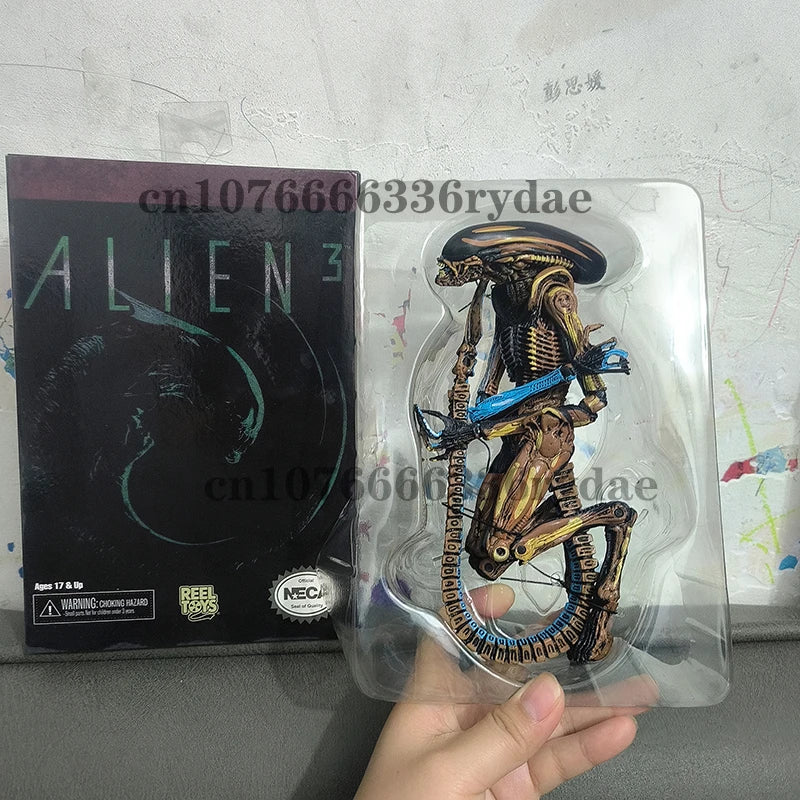 NECA Alien Blue Alien Xenomorph Figma Predator Toy Ripley Action Figure NECA Model Toy Gift 18CM