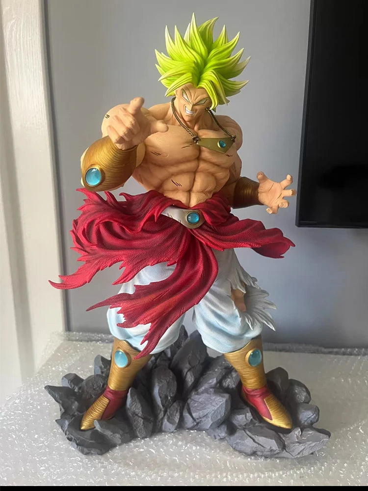 In Stock Jt Toys 50cm Dragon Ball Anime Figure Super Saiyan Broli Figures Pvc Statue Collection Model Room Decoration Gifts Toys